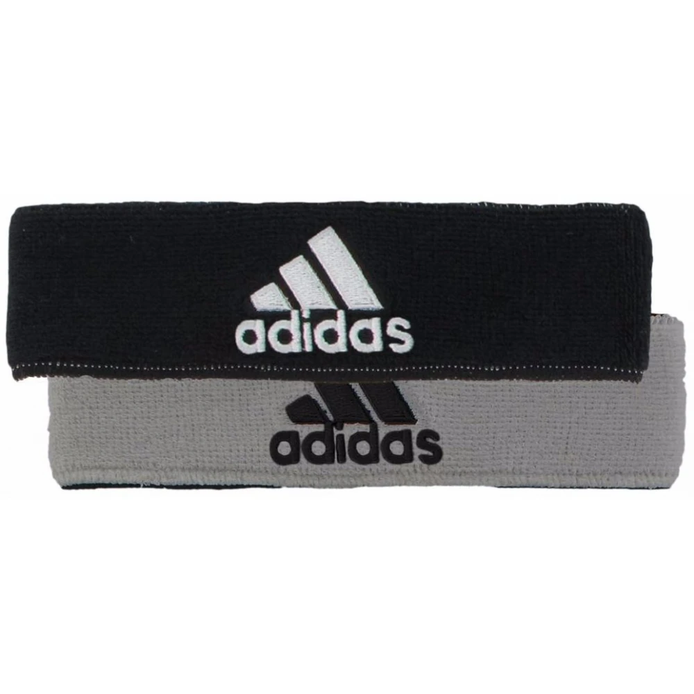 Adidas Interval Reversible Tennis Headband (Black/White/Grey) 3 Adidas Interval Reversible Tennis Headband (Black/White/Grey)