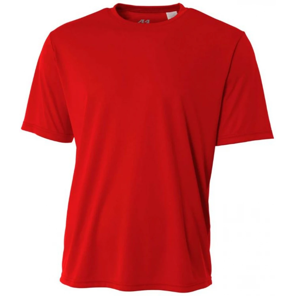 A4 Men’s Performance Crew Shirt (Scarlet) 3 A4 Men’s Performance Crew Shirt (Scarlet)
