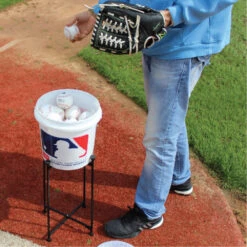 OnCourt OffCourt HandiStand Bucket Holder -Tennis Equipment Shop cehs oncourt offcourt handistand 03 1000 1000