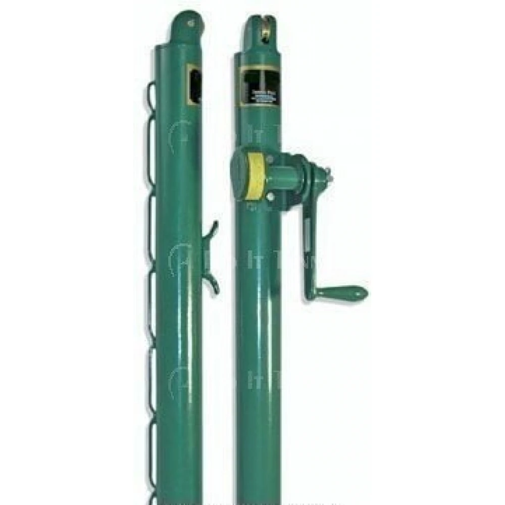 Courtmaster Round Tennis Post With External Wind (2 7/8 Inch OD) 3 Courtmaster Round Tennis Post With External Wind (2 7/8 Inch OD)