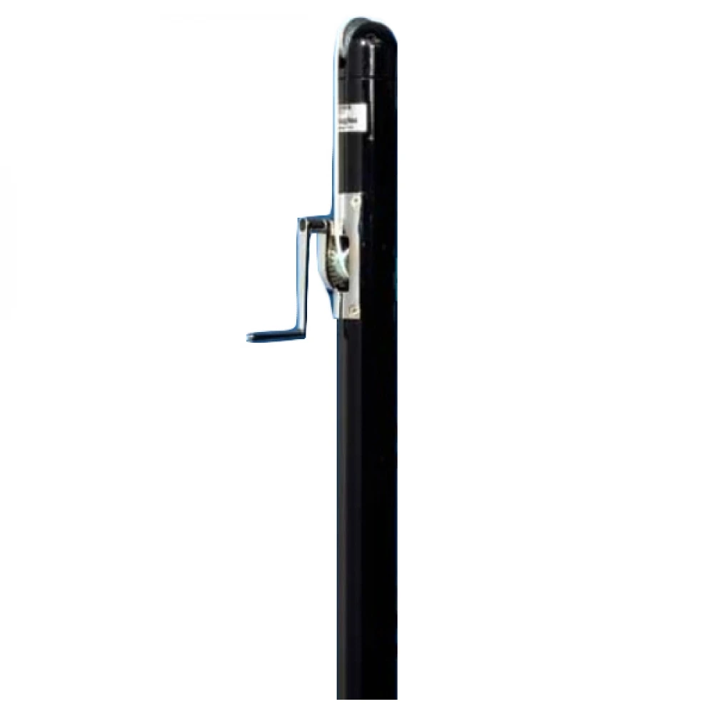 Douglas Premier Round Black 3 Inch O.d. Internal Wind Tennis Post 3 Douglas Premier Round Black 3 Inch O.d. Internal Wind Tennis Post