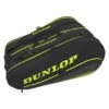 Dunlop SX Performance 12 Racket Tennis Bag (Black/Yellow) -Tennis Equipment Shop dt20 10295155 sx performance 12 racket thermo blk ylw 1 1 1000 1000