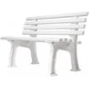 Gamma Courtside Tennis 4-FootPolybench (White Or Green) -Tennis Equipment Shop gamma courtside tennis polybench white or green 1000 1000