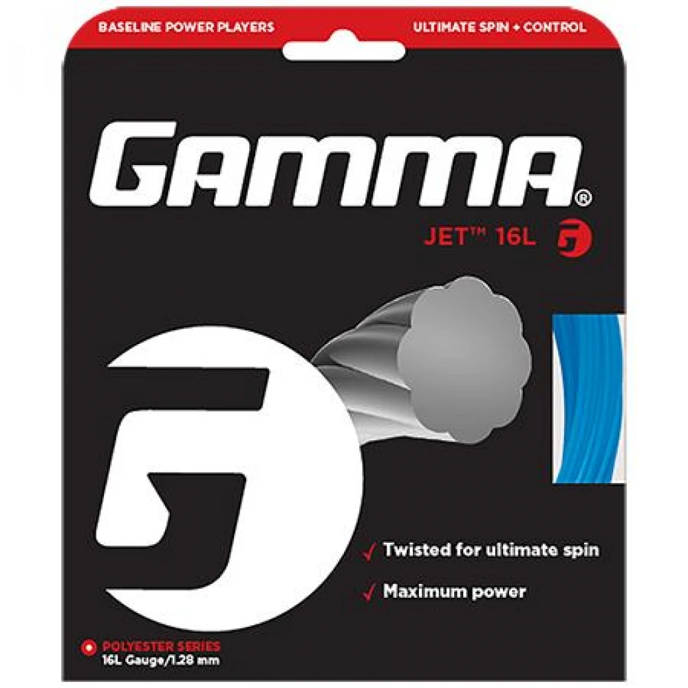 Gamma JET 16g Tennis String (Set) 3 Gamma JET 16g Tennis String (Set)