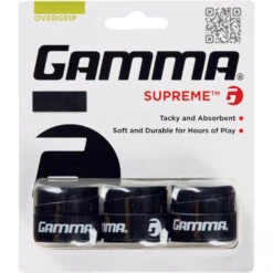 Gamma Supreme Overgrip (3-Pack, Assorted Colors)