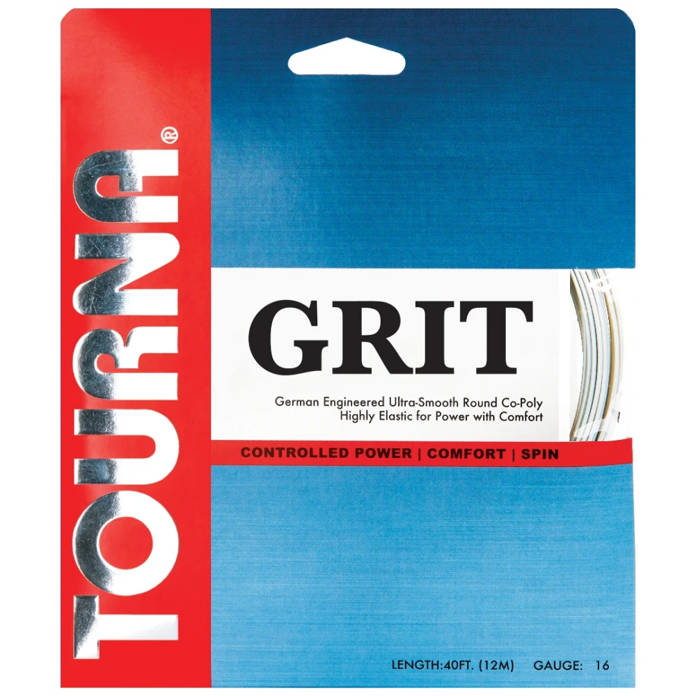 Tourna Grit 17g Tennis String (Set) 3 Tourna Grit 17g Tennis String (Set)