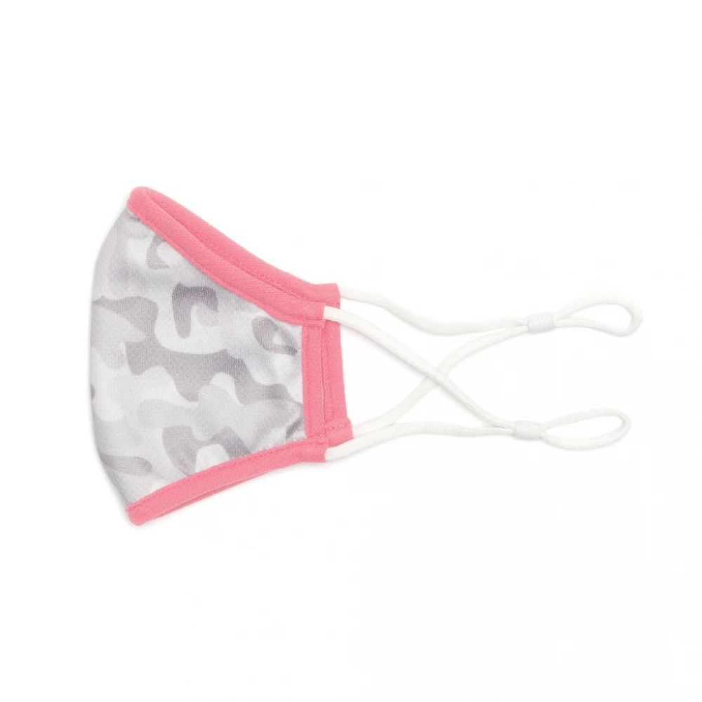 Ame & Lulu Kids Cool Fit Face Mask (Grey Camo) 3 Ame & Lulu Kids Cool Fit Face Mask (Grey Camo)