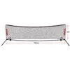 Tourna 18-Foot Portable Youth Tennis Net -Tennis Equipment Shop knet 18 1000 1000
