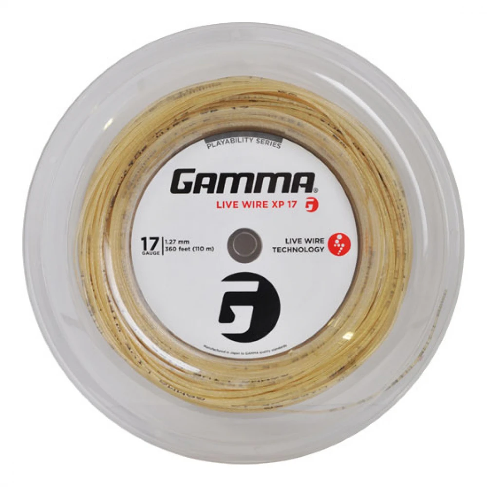 Gamma Live Wire OCHO XP 16g Tennis String (Reel) 3 Gamma Live Wire OCHO XP 16g Tennis String (Reel)