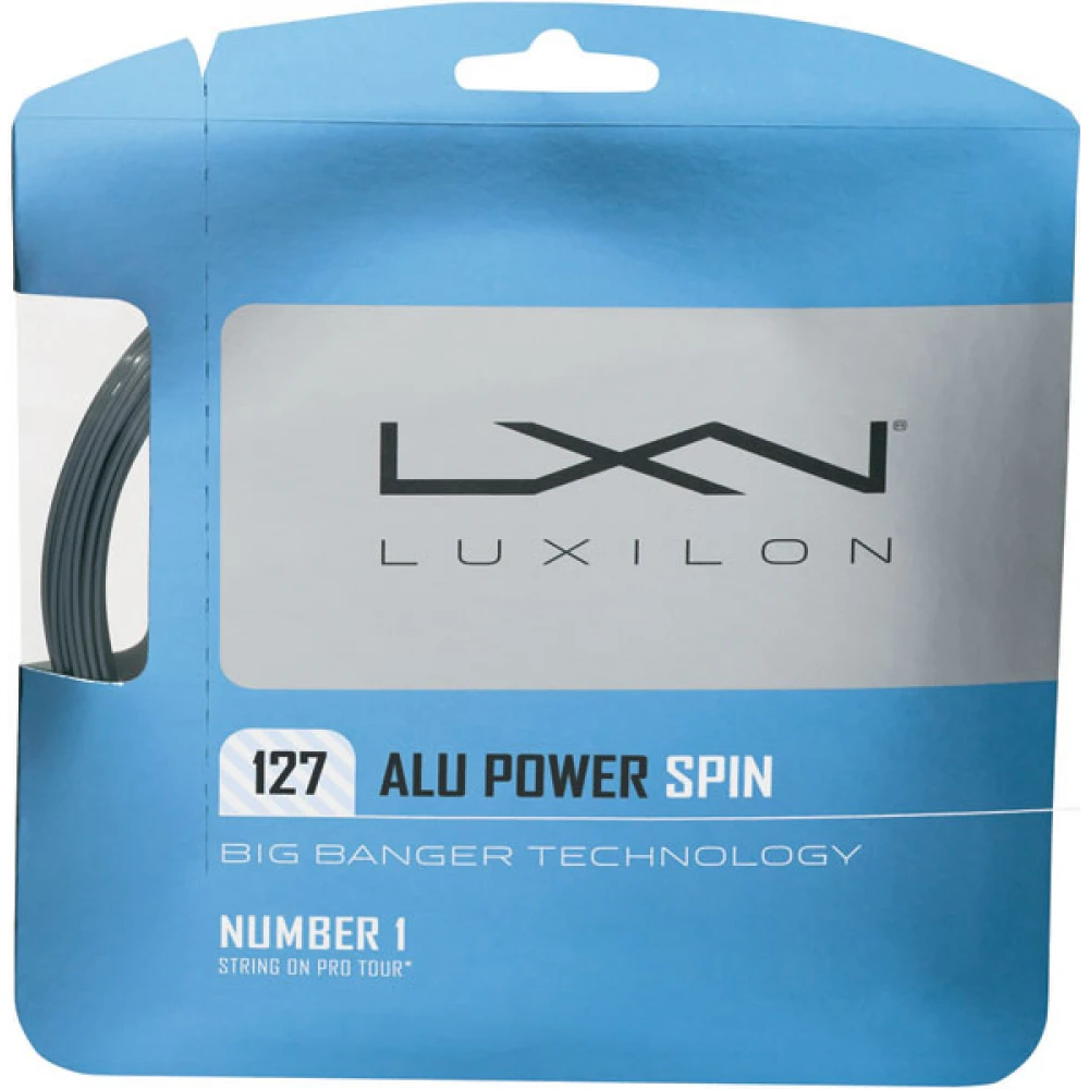 Luxilon ALU Power Spin 127 Tennis String (Set) 3 Luxilon ALU Power Spin 127 Tennis String (Set)