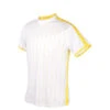 DUC Jailbird Men’s Tennis Crew (White/Gold) -Tennis Equipment Shop m2003 wgd duc jailbird mens tennis crew front 1000 1000