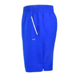 DUC Hunter Men’s Tennis Shorts (Royal) -Tennis Equipment Shop m2004 roy duc hunter mens tennis short side 1000 1000