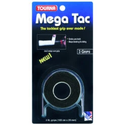 Tourna Mega Tac Overgrip (3 Pack) 8 Tourna Mega Tac Overgrip (3 Pack) -Tennis Equipment Shop mt bk 1000 1000