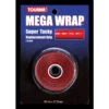 Tourna Mega Wrap Tennis Racquet Replacement Grip (Red) 1 Tourna Mega Wrap Tennis Racquet Replacement Grip (Red) -Tennis Equipment Shop mw r 1000 1000
