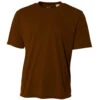 A4 Men’s Performance Crew Shirt (Brown)