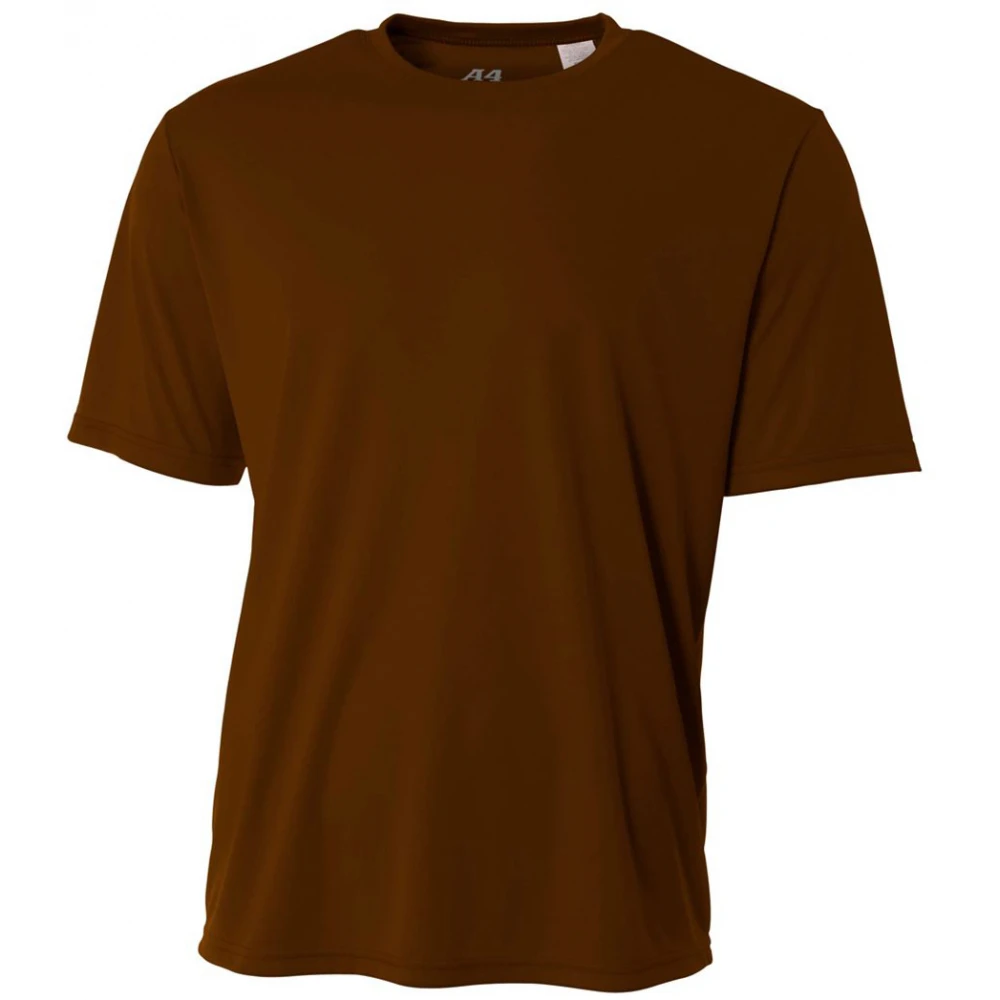 A4 Men’s Performance Crew Shirt (Brown) 3 A4 Men’s Performance Crew Shirt (Brown)