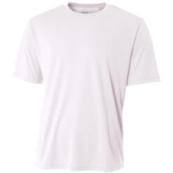A4 Men’s Performance Crew Shirt (White)