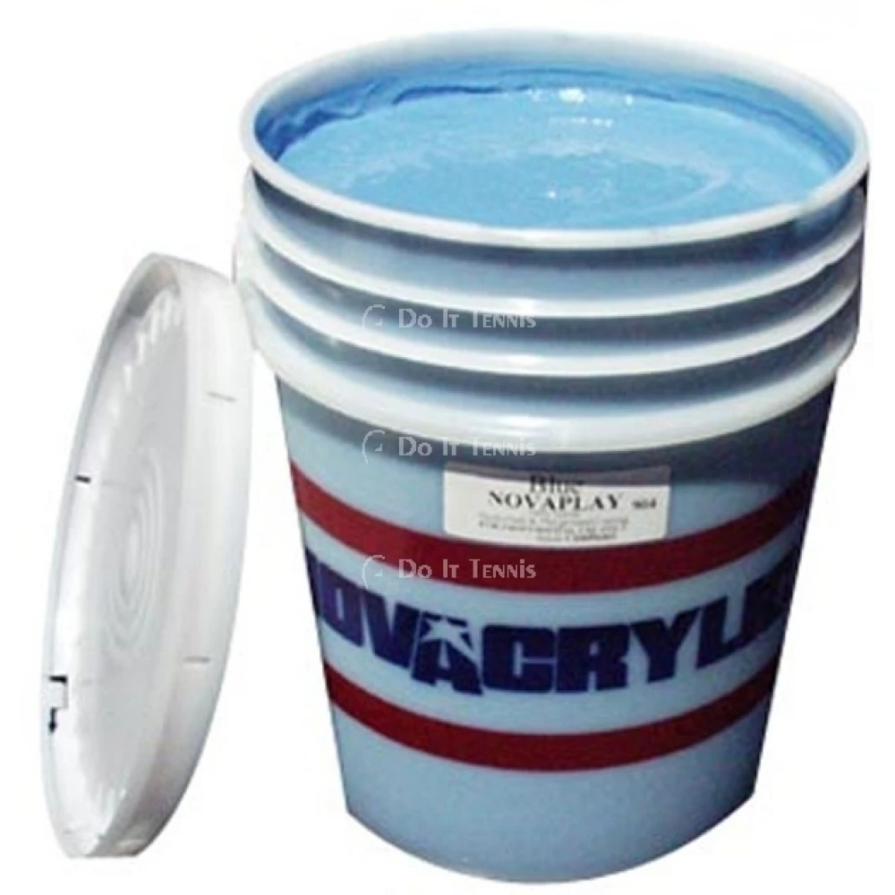 Nova NovaPlay Heavy Duty Tennis Court Surfacing (5 Gallon Pail) 3 Nova NovaPlay Heavy Duty Tennis Court Surfacing (5 Gallon Pail)
