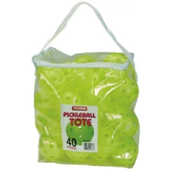 Tourna Indoor Optic Yellow Pickleballs (40-Ball Tote)