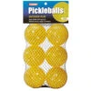 Tourna Outdoor Optic Yellow Pickleballs (6-Pack)