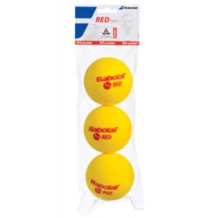 Babolat Nadal Jr Tennis Racquet, Red Foam Tennis Ball Bundle -Tennis Equipment Shop red foam 3 pack 1000 1000