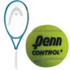 HEAD Speed Junior Tennis Racquet, Penn Control+ Green Dot Tennis Balls -Tennis Equipment Shop speed 25 control 1000 1000