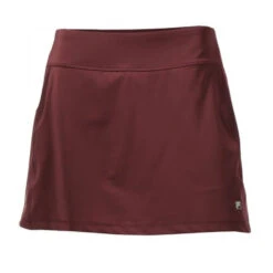 Fila Women’s Core Performance A-Line Tennis Skort (Maroon)