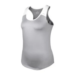 DUC Christie Women’s Tennis Tank (Silver/White) [SALE]