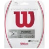Wilson Synthetic Gut Power 17g White Tennis String (Set) 2 Wilson Synthetic Gut Power 17g White Tennis String (Set) -Tennis Equipment Shop wilson synthetic gut power 17 white 1000 1000