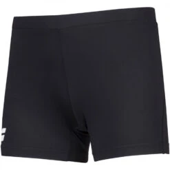 Babolat Women’s Compete Tennis Shorty W/ Moisture Wicking Polyester (Black/Black)