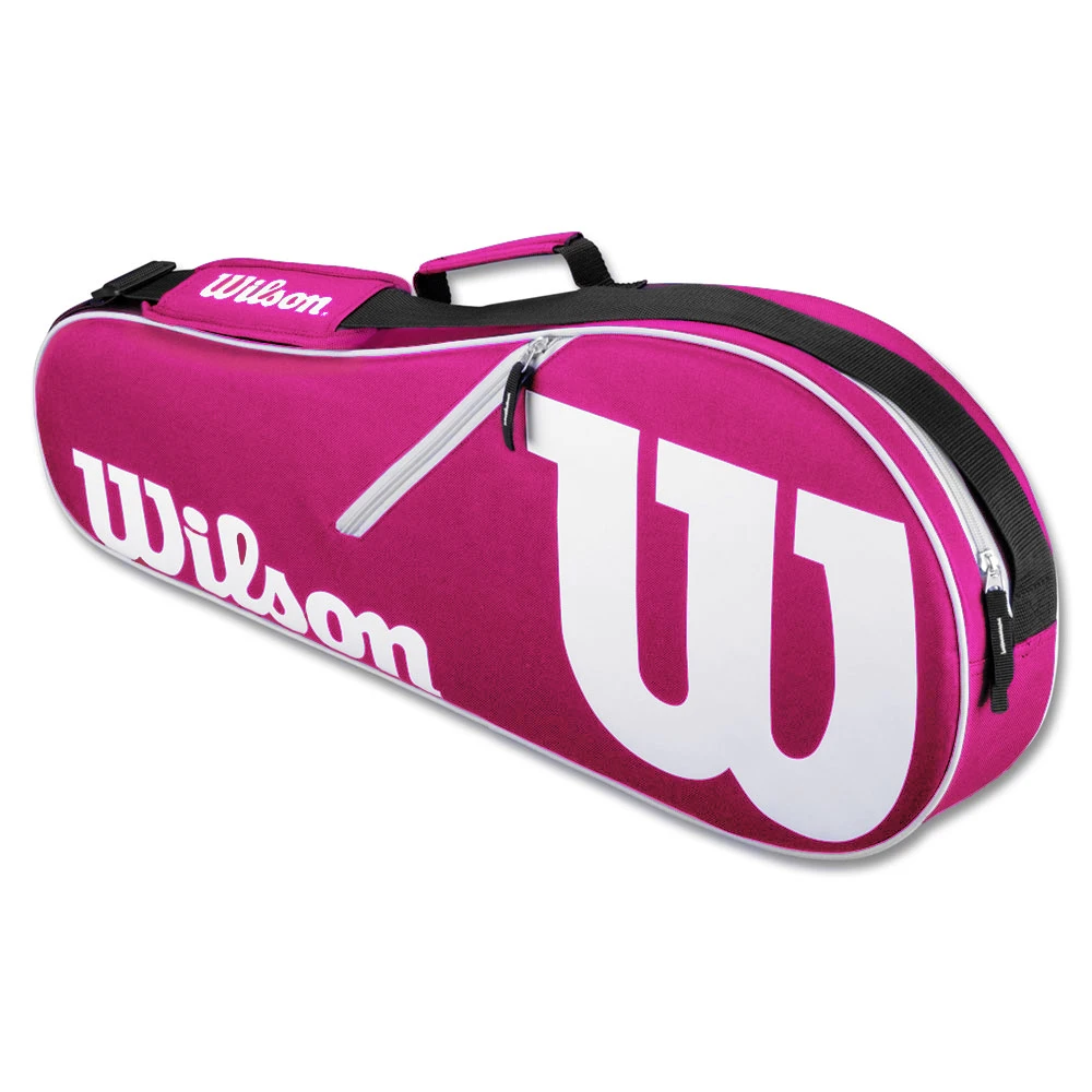 Wilson Advantage II Tennis Bag (Pink/White) 3 Wilson Advantage II Tennis Bag (Pink/White)
