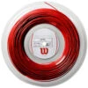 Wilson Revolve Twist 16g Red Tennis String (Reel) -Tennis Equipment Shop wr830000416 revolve twist 16 rd reel 1000 1000