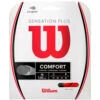Wilson Sensation Plus 16g Red Tennis String (Set) -Tennis Equipment Shop wr830040116 sensation plus 16 rd pkg 1000 1000