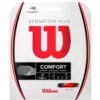 Wilson Sensation Plus 17g Red Tennis String (Set) -Tennis Equipment Shop wr830040117 sensation plus 17 rd pkg 1000 1000