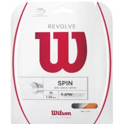 Wilson Revolve 16g White Tennis String (Set)